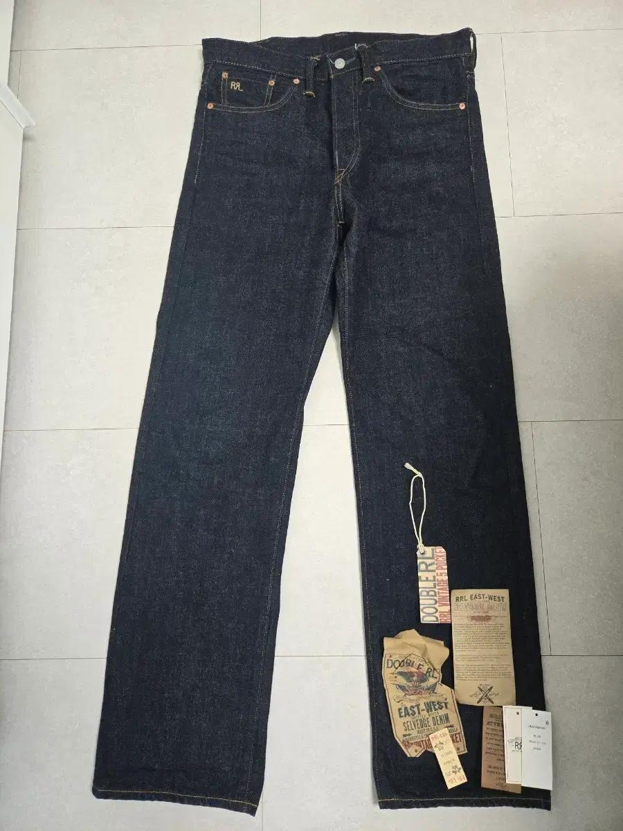 RRL 빈티지 파이브 포켓 이스트웨스트진/31X34