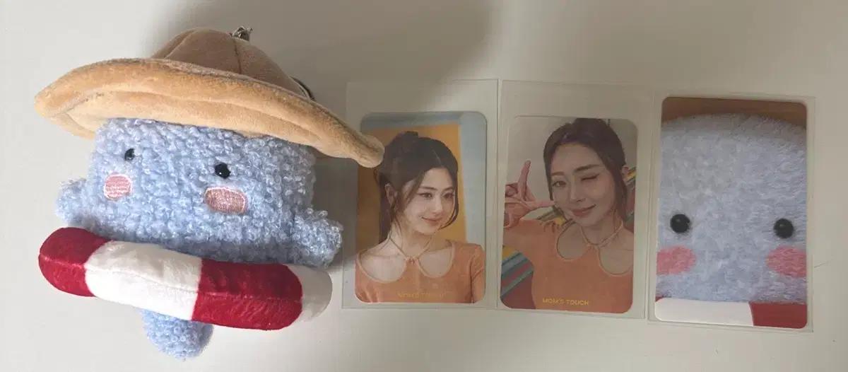 르세라핌 허윤진 굿즈 일괄 | 포카 인형