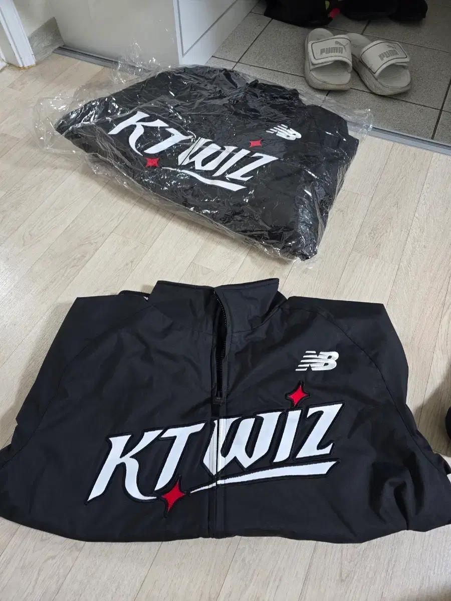 뉴발란스 25 KT위즈 야구 잠바 자켓 춘추 점퍼 2xl 110