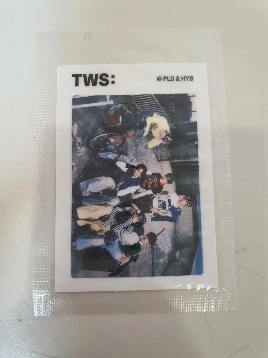꼬깔콘 바닐라 밀크 맛 TWS 투어스 단체 띠부씰