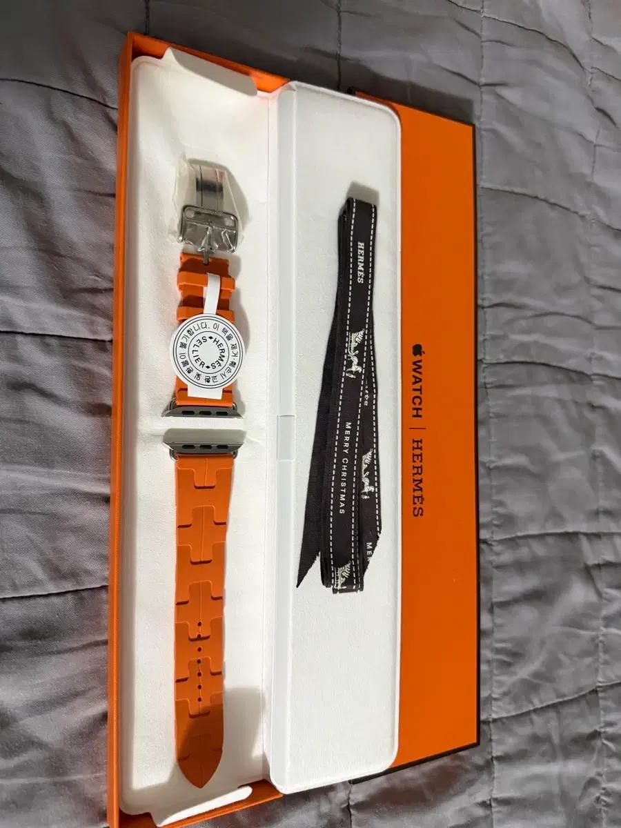 미사용 애플워치 정품 에르메스 킬림 스트랩 46mm