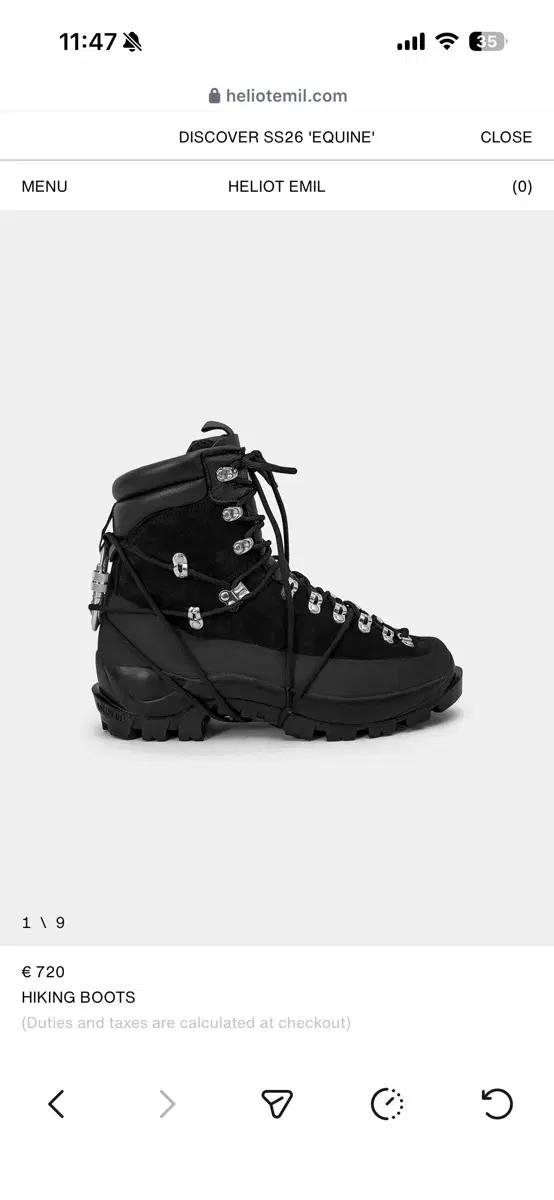 Heliot emil hiking boots