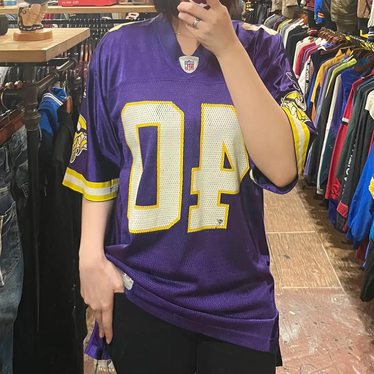 [HI] 리복 NFL 미네소타 바이킹스 저지