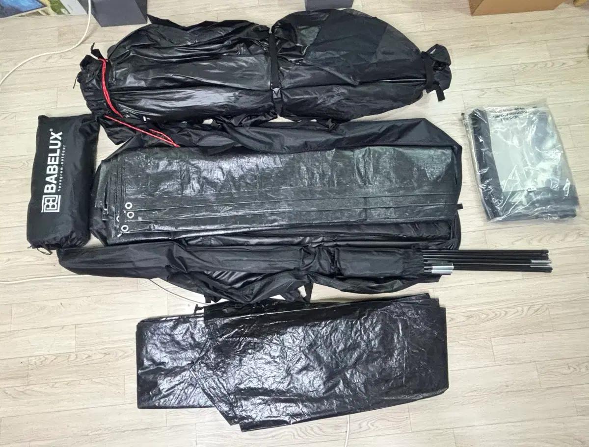 텐트 캠핑 쉘터 베이브룩스 블랙에디션 육각쉘터