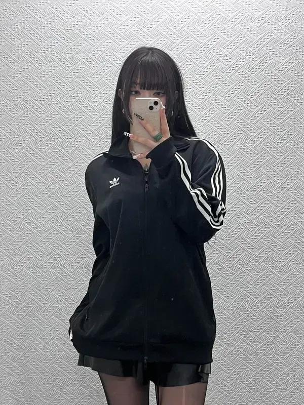 아디다스 빈티지 레트로 베켄바우어 져지 집업 2XL C10312