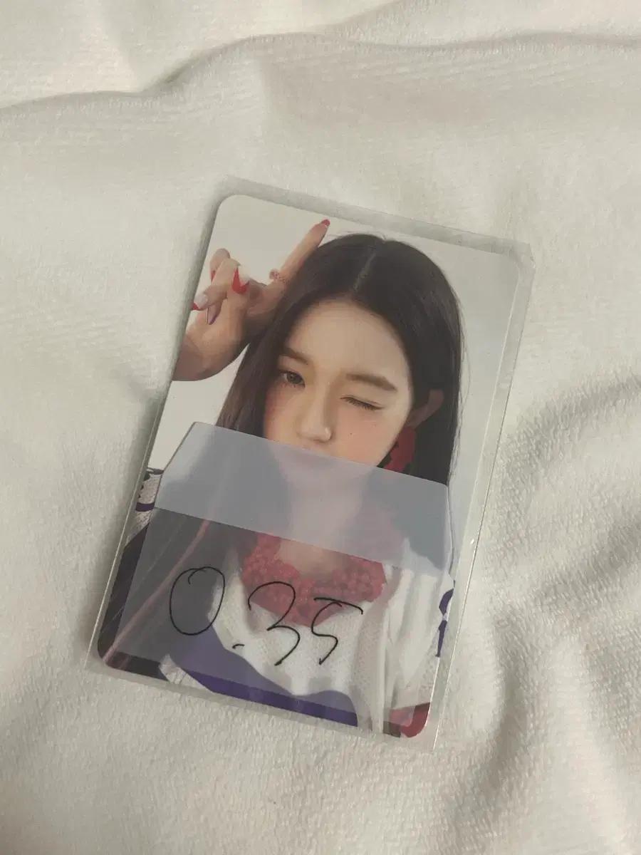 아이브 장원영 포토카드