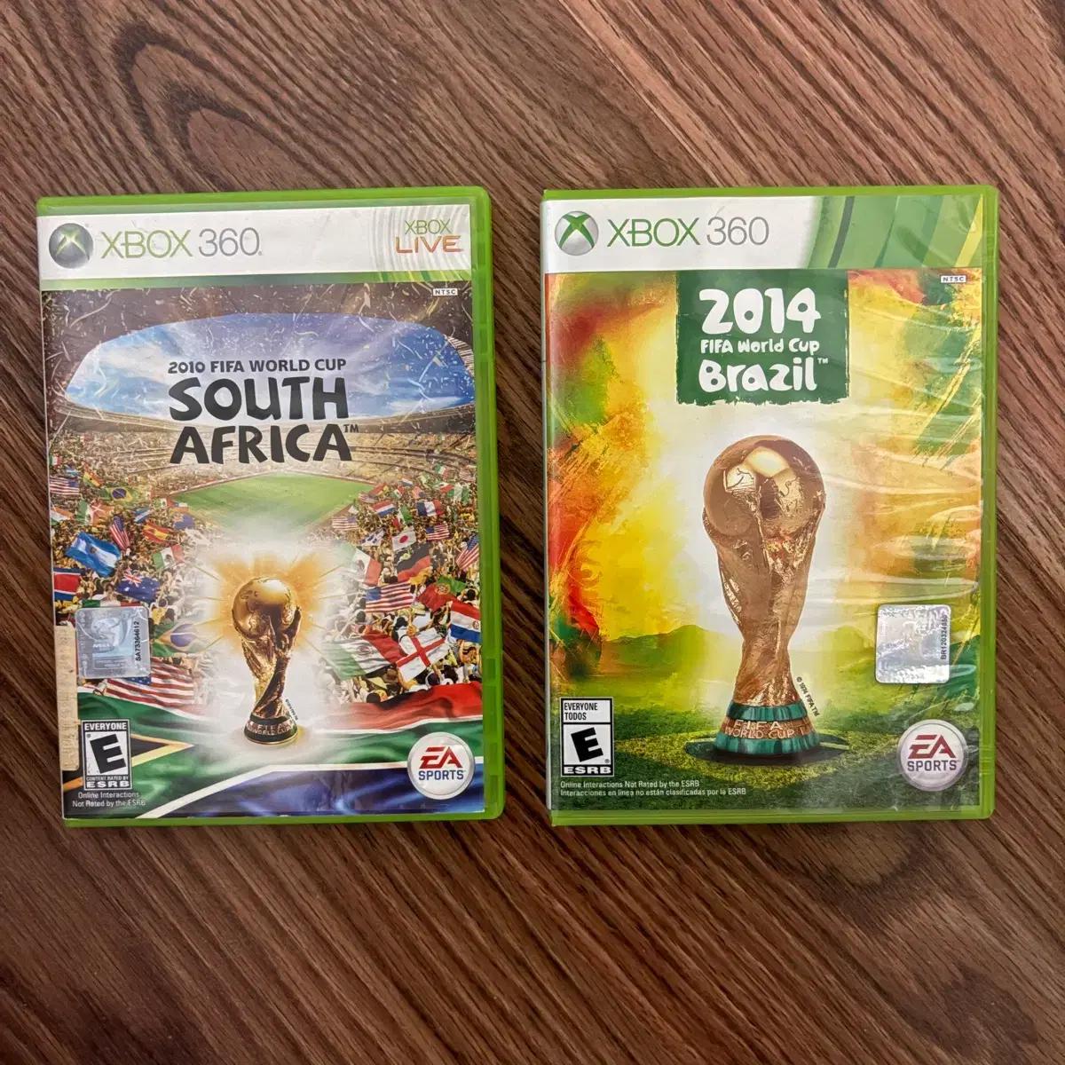 XBOX 360 피파 월드컵 2010/2014 2개 디스크 일괄