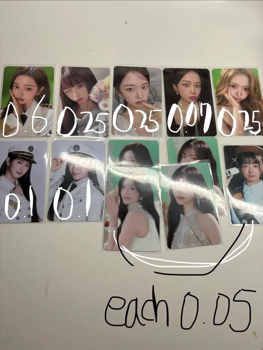 아이브 포카 팝니다! 덤 많이드림!
