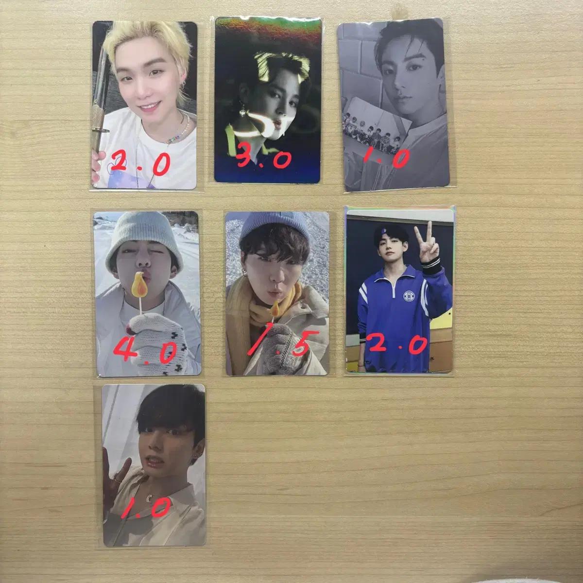 bts 방탄소년단 포카