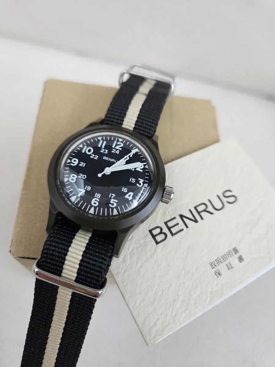 벤러스 Benrus 밀리터리 워치 763 벤루스, 필드워치 60s 70s