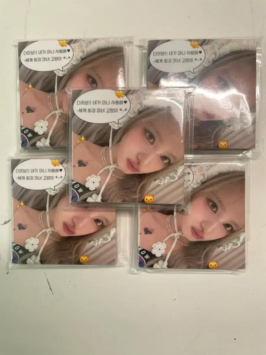 아이브 리즈 도무송 판매 일괄가격