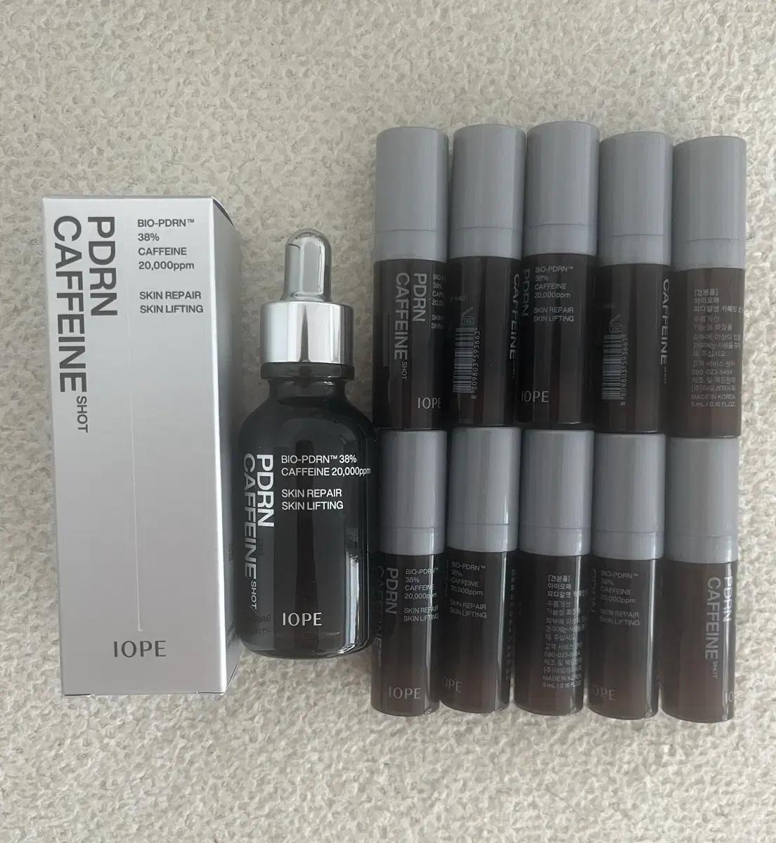 아이오페 PDRN 카페인 샷 앰플30+50ml