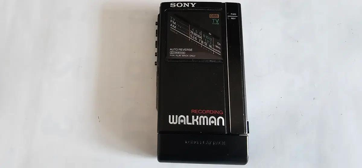 SONY WM-F404  워크맨 작동품