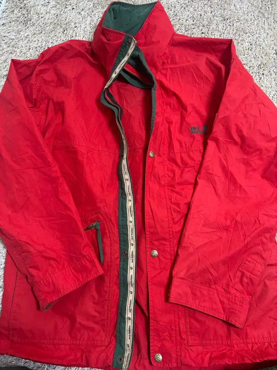 일본판 JACK WOLFSKIN 바람막이자켓 사이즈 105-110
