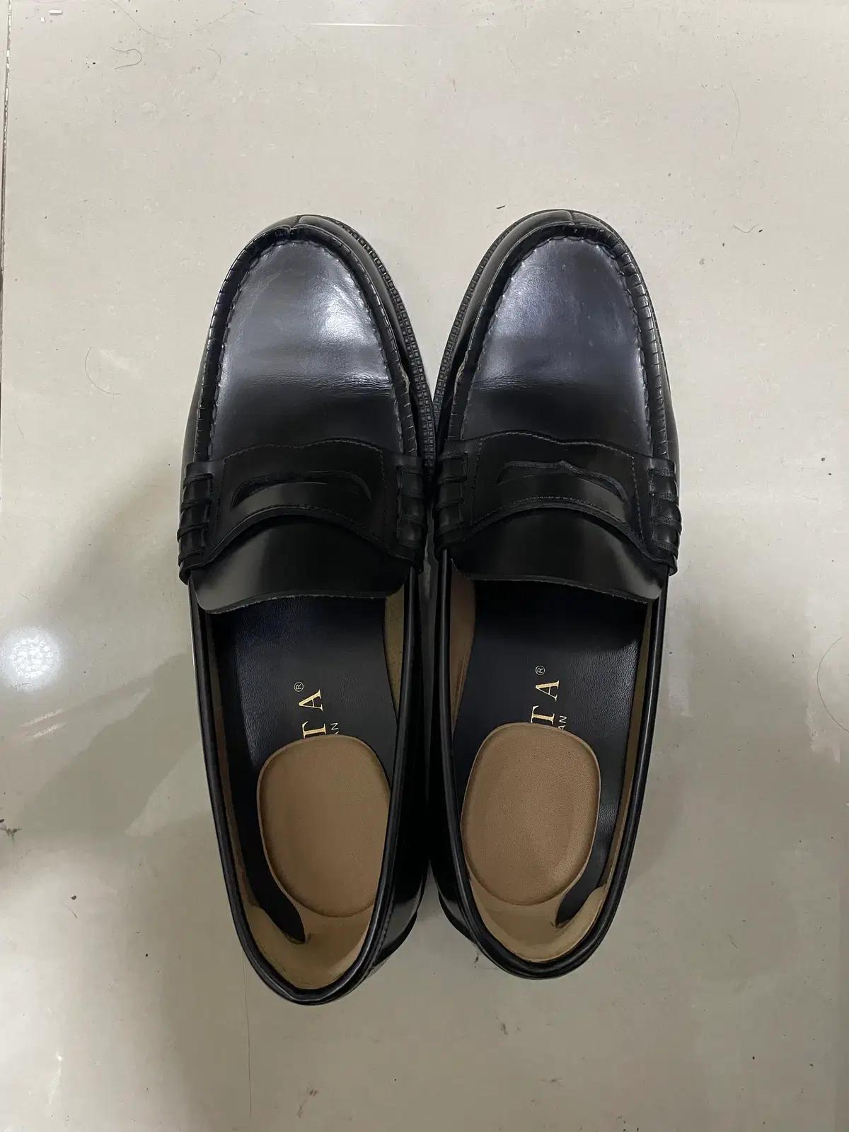 하루타 소가죽 페니로퍼-블랙 (HS-906_BLACK) 280사이즈