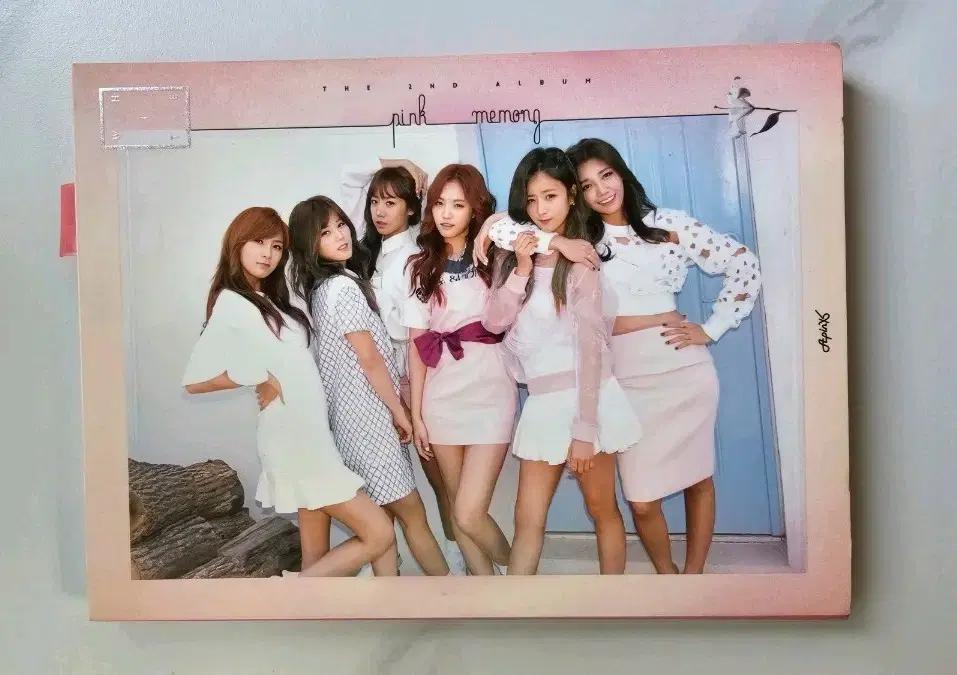 에이핑크 Pink Memory WHITE/pink CD+포카+포스터