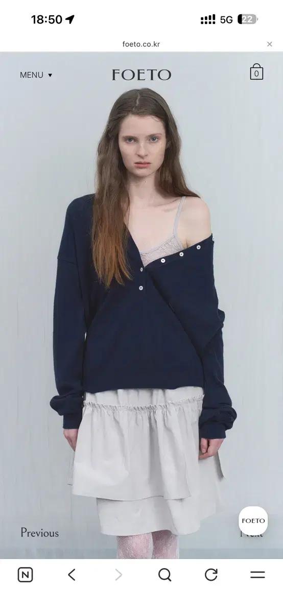 foeto KYALE HENRY KNIT - NAVY