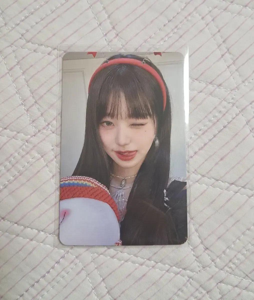 아이브 원영포카 팔아요!
