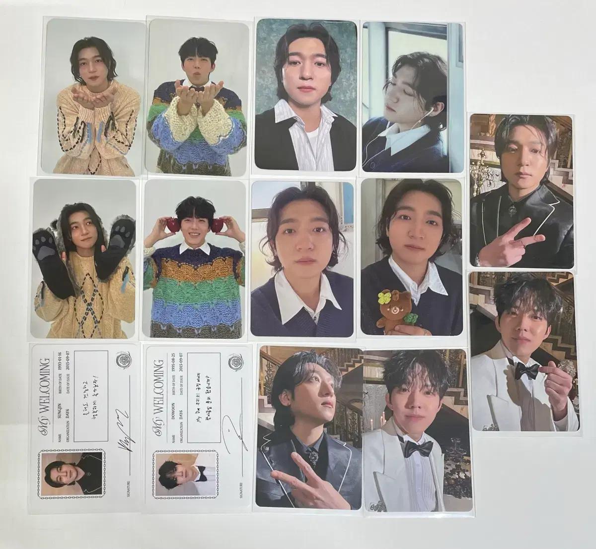 데이식스 성진 도운 포카 일괄 판매