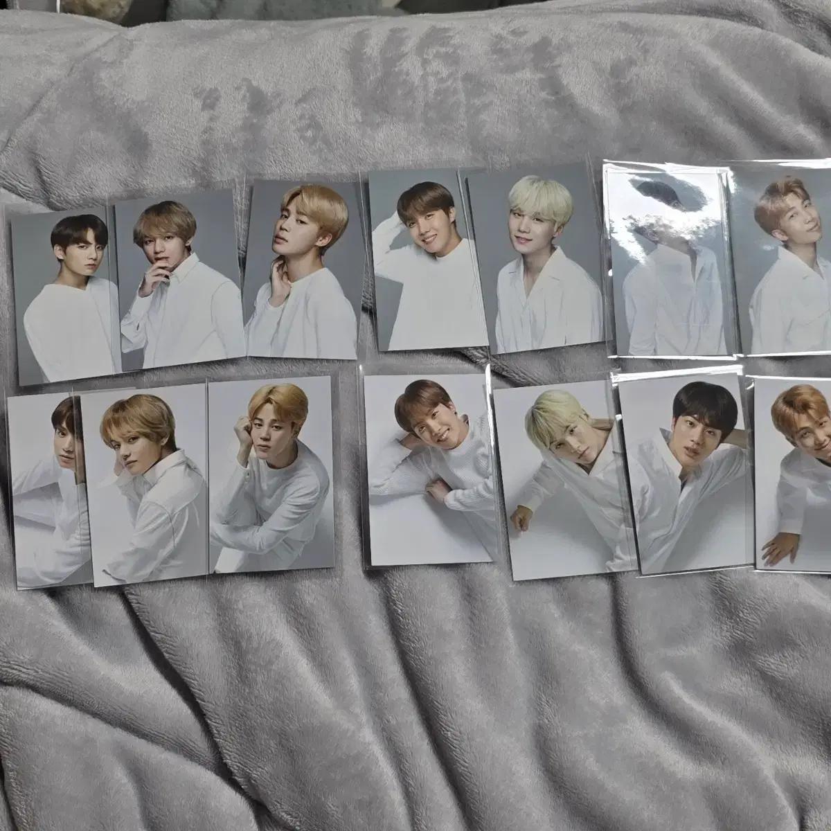 방탄소년단 vt 특전 포카 14장 일괄 양도 방탄