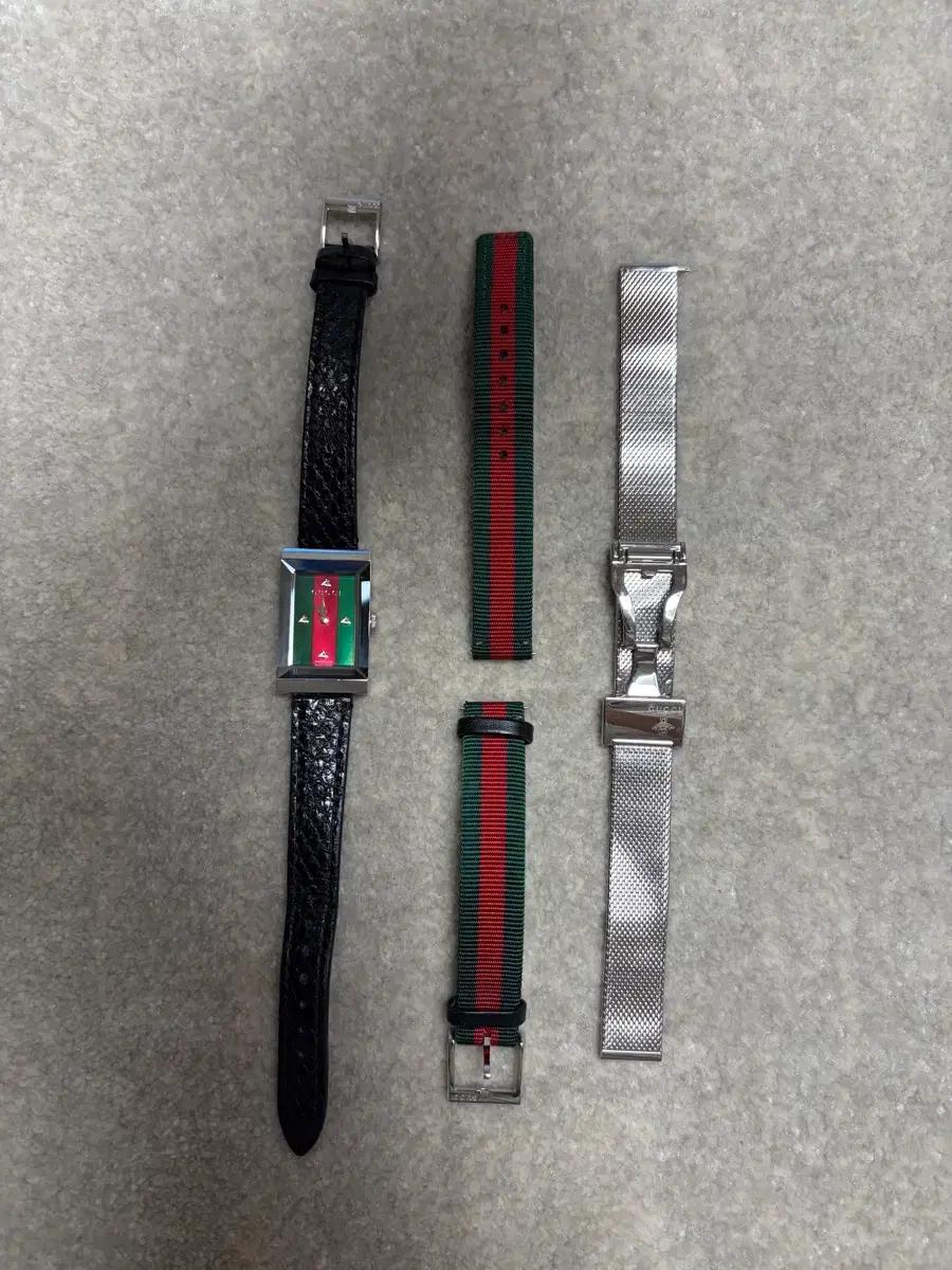 Gucci G-Frame 147.4 + 스트랩 3종