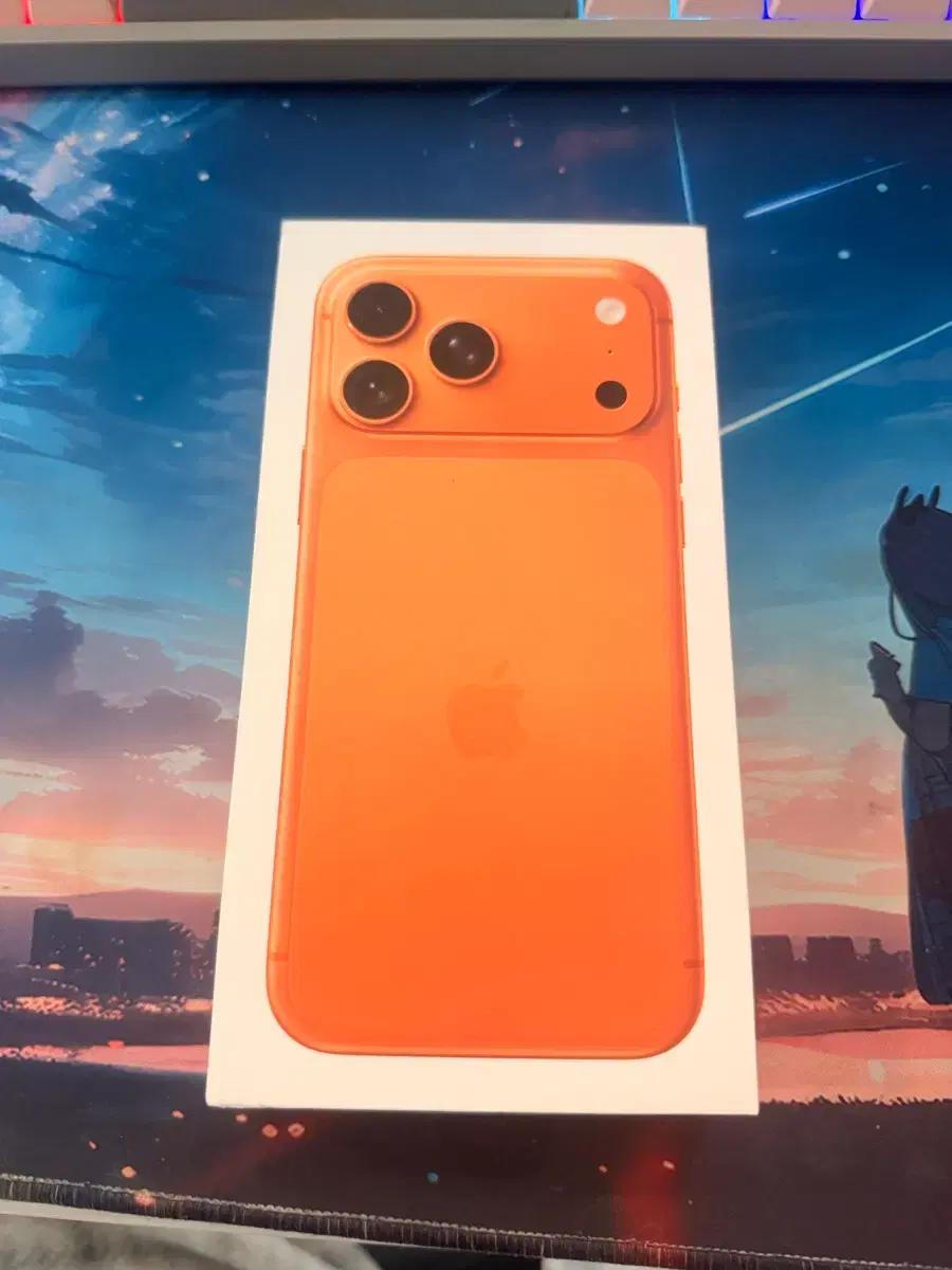아이폰 17 Pro Max 코스믹 오렌지 256GB 박스 케이블 포함