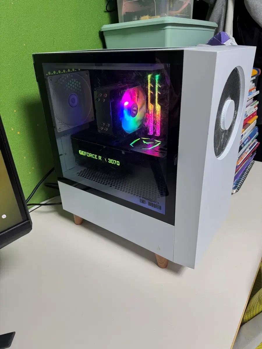 화이트 조립 PC RTX 3070