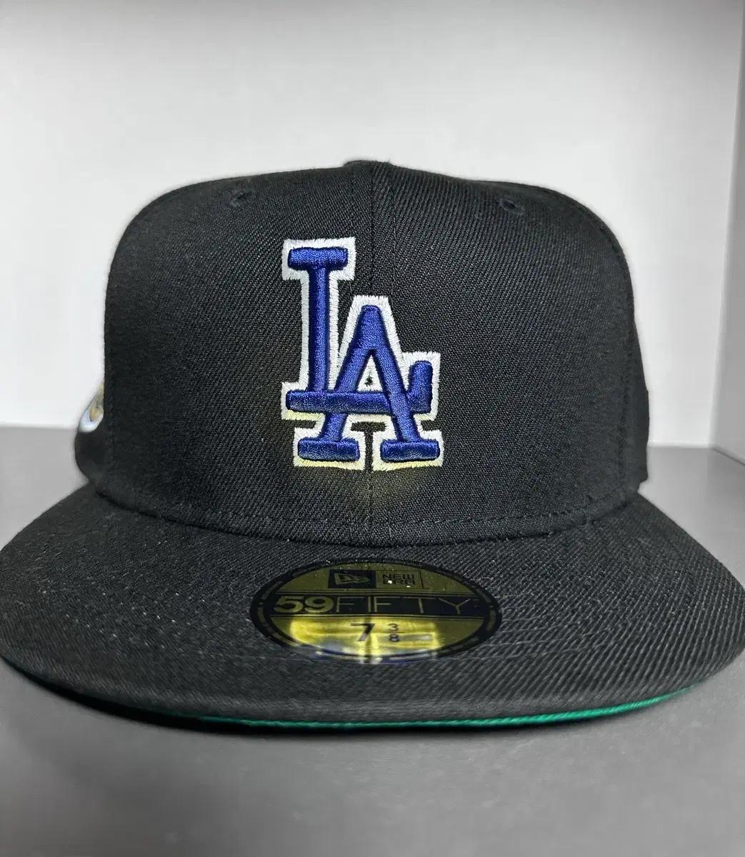 New era 뉴에라 LA다저스 OG 블랙/화이트/블루 피티드 7 3/8