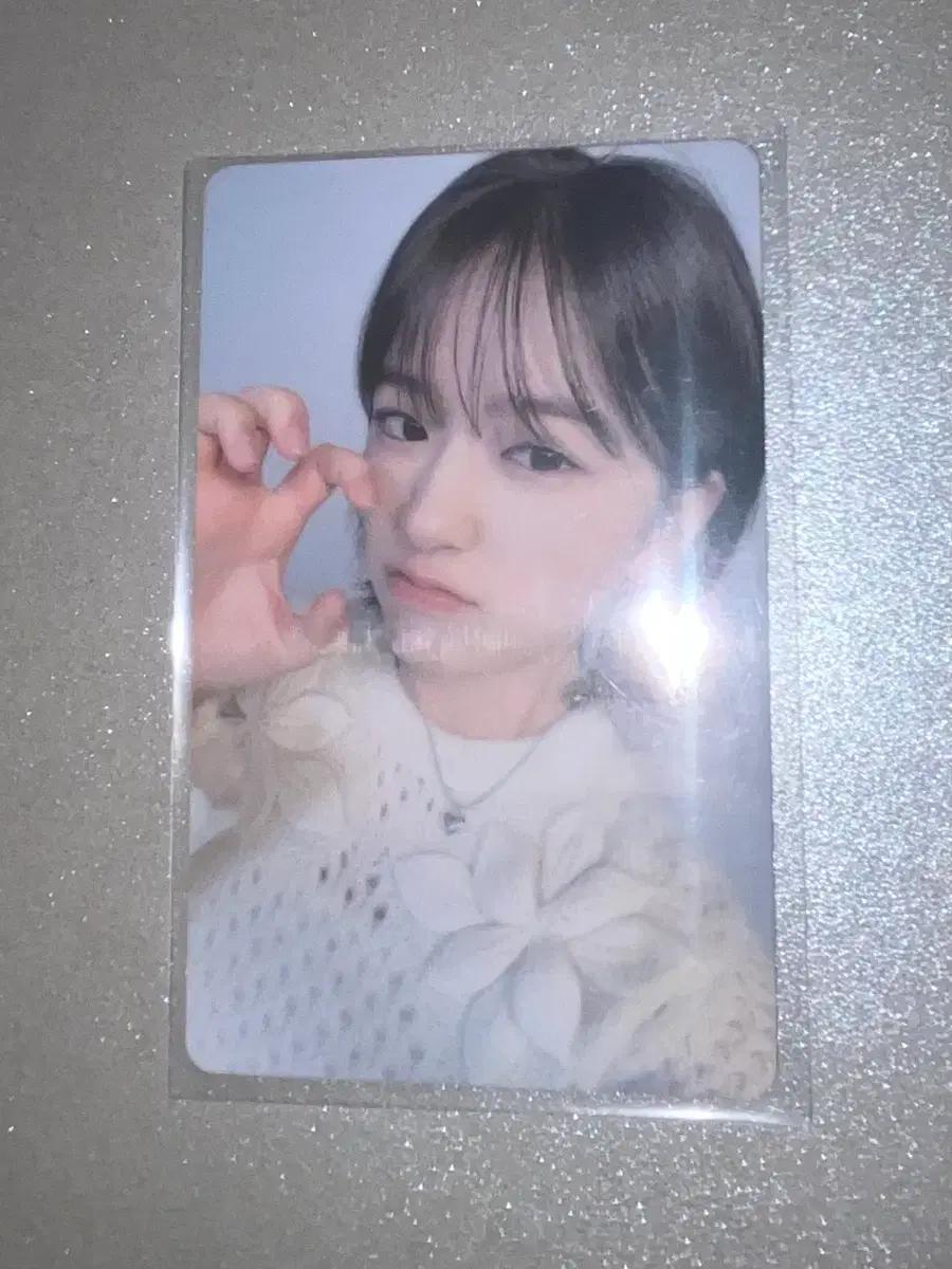 아이브 안유진 파파존스 럭키드로우포카