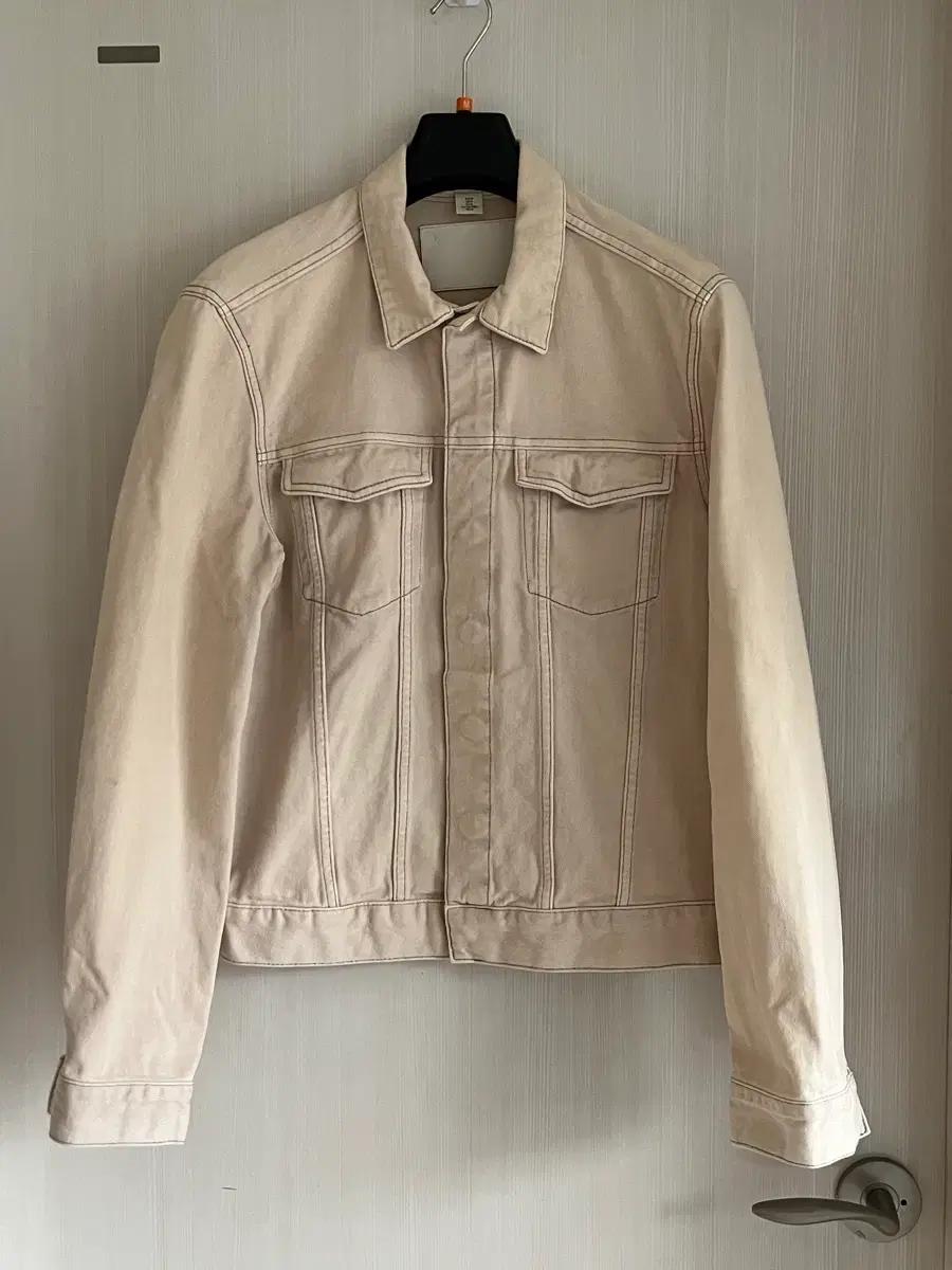 H&M 베이지색 데님 자켓 M