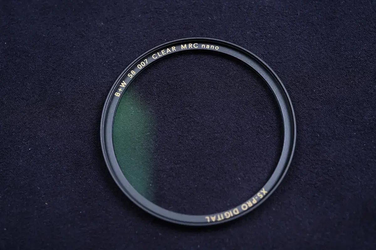 B+W 007 Clear MRC Nano 58mm 필터