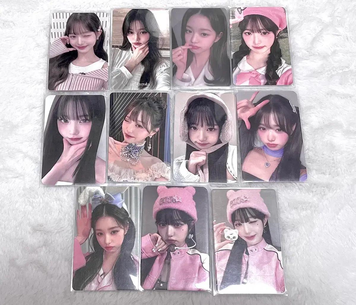 아이브포카교환/판매엔시티로 유우시위시분철원영시온레이유진이서가을리즈처분양도