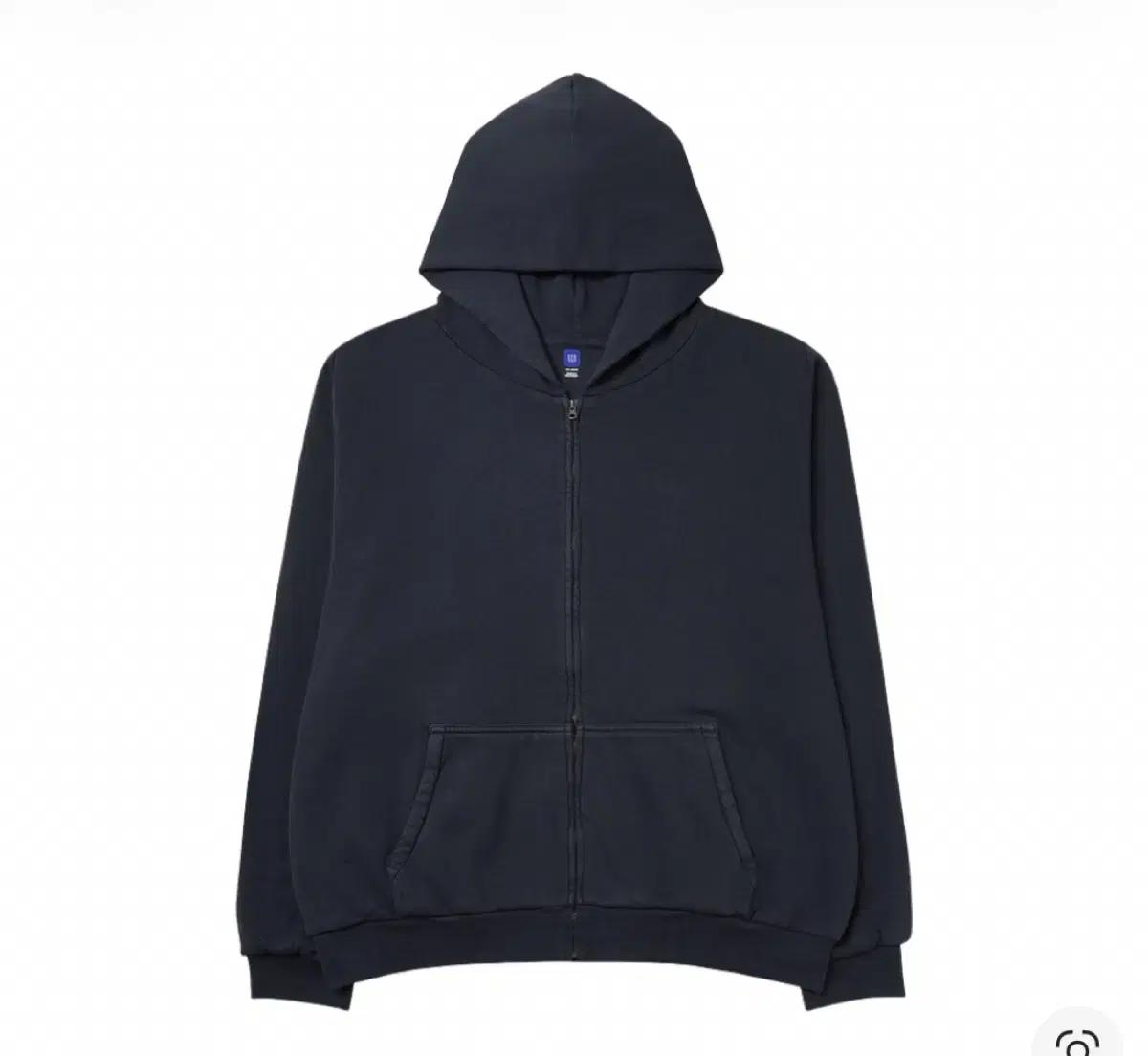 [yeezy]이지 후드집업 네이비 xs