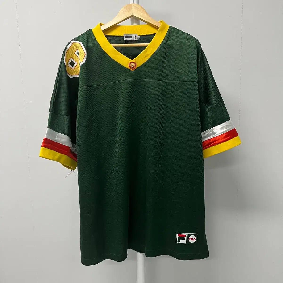 [2XL] 필라 빈티지 풋볼 져지 유니폼