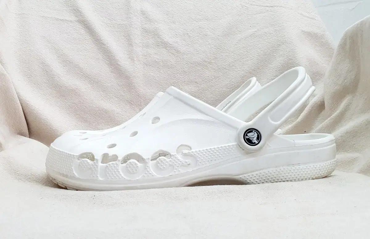 CROCS 크록스 흰색 클로그 샌들 M10 W12(280)