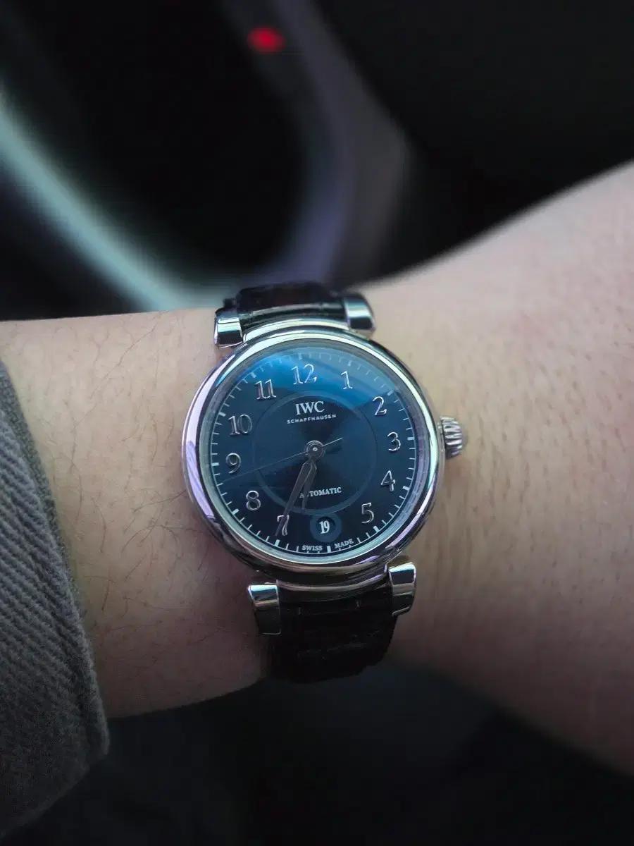 IWC 다빈치 36mm 청판