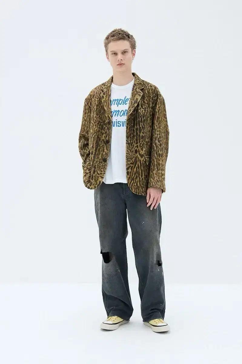 [3]비즈빔26SS Bowen Blazer 보웬 블레이져 레오파드