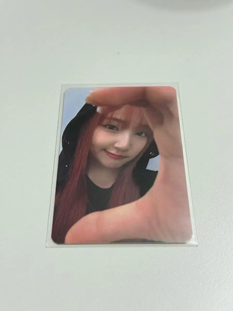 유니스 방윤하 손하트 ver. 포카 양도 판매 교환 분철 미공포