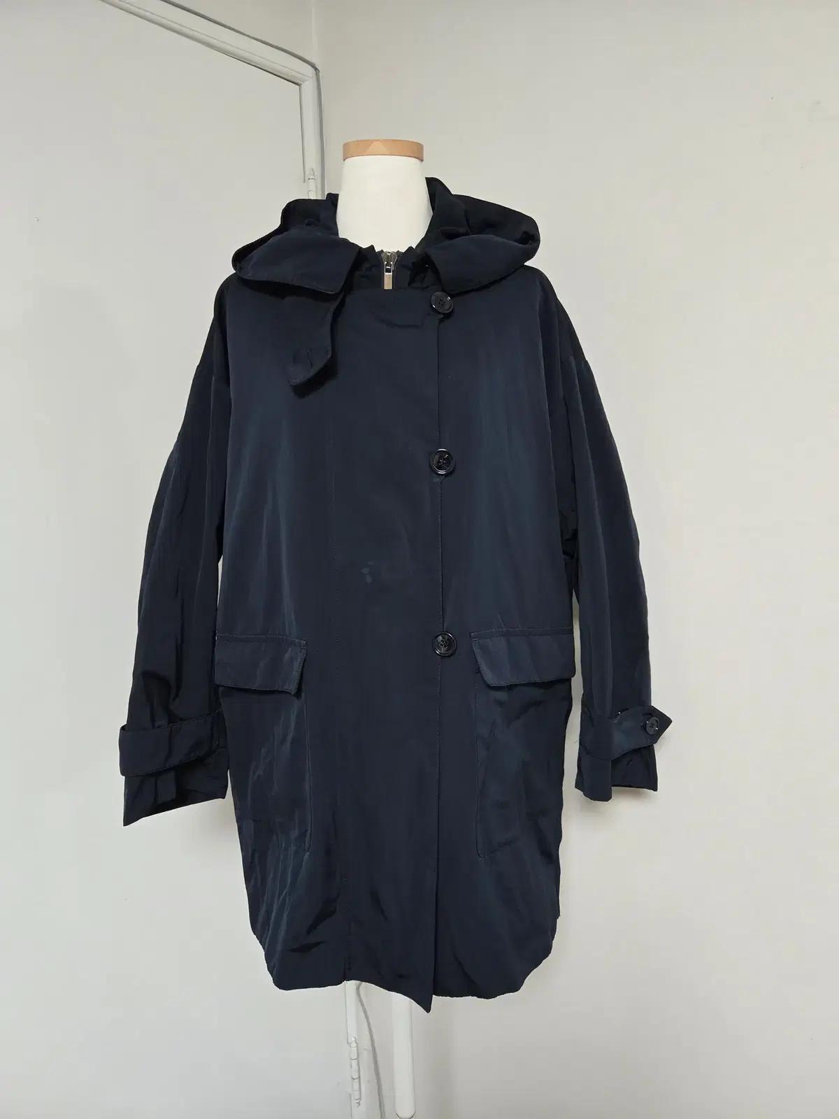 Maxmara 후드 트렌치