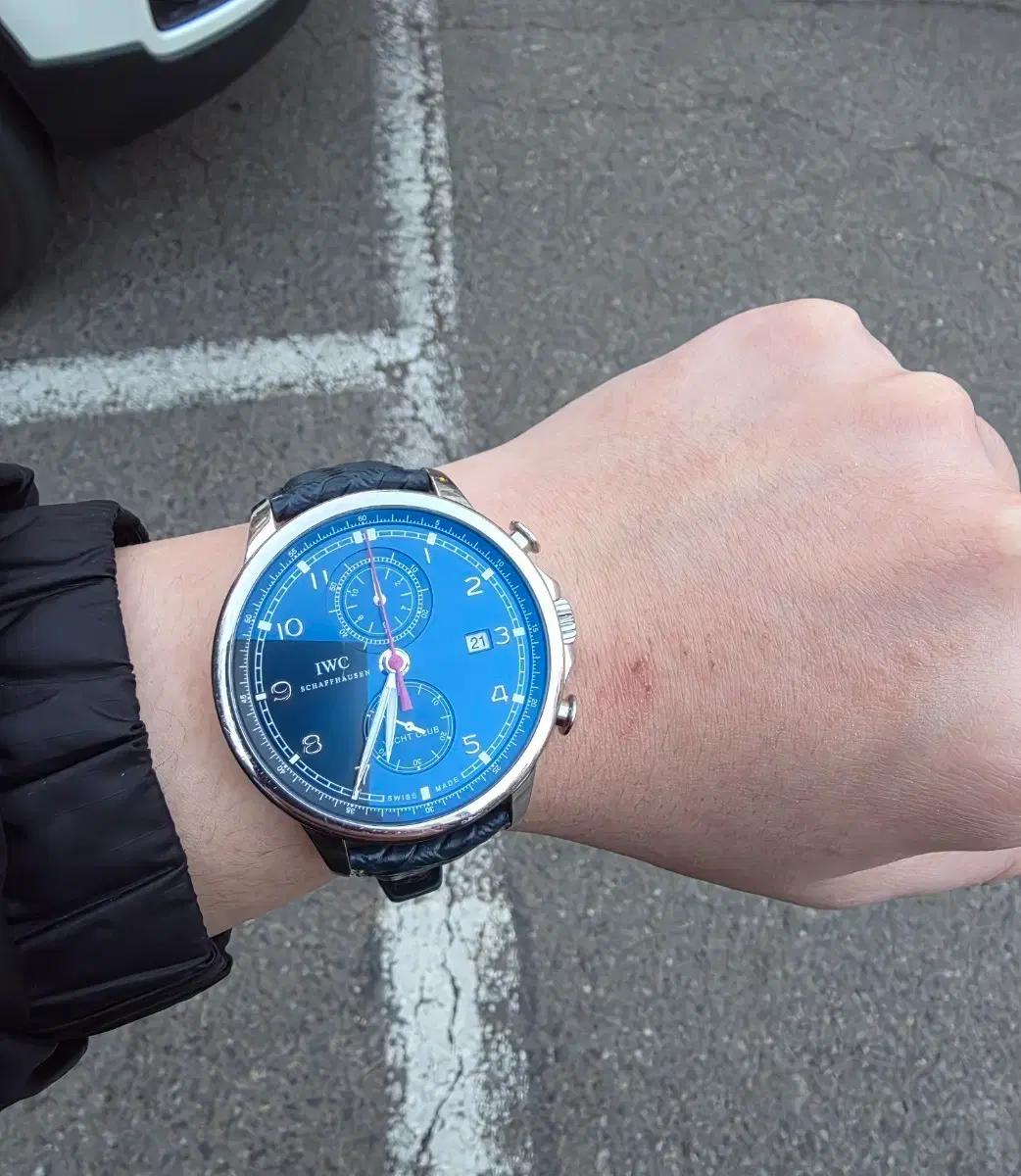iwc 요트클럽 구형 러버밴드 삽니다