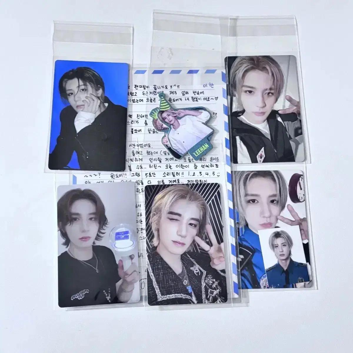 보이넥스트도어 이한 낙원 DVD 팬미팅 멤버십 포카 디액션 특전