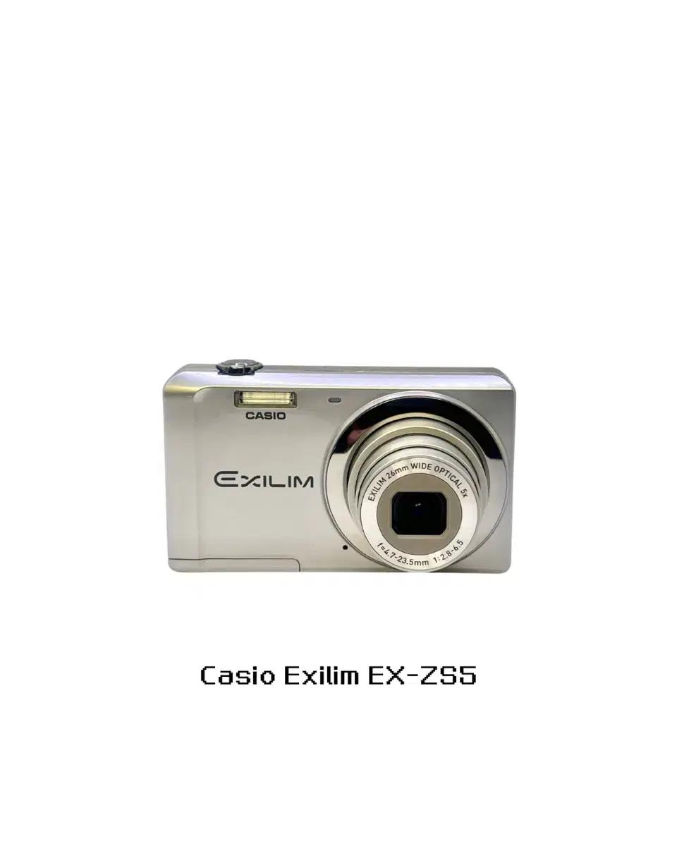 (풀박 작례!)Casio Exilim EX-ZS5 실버 디카
