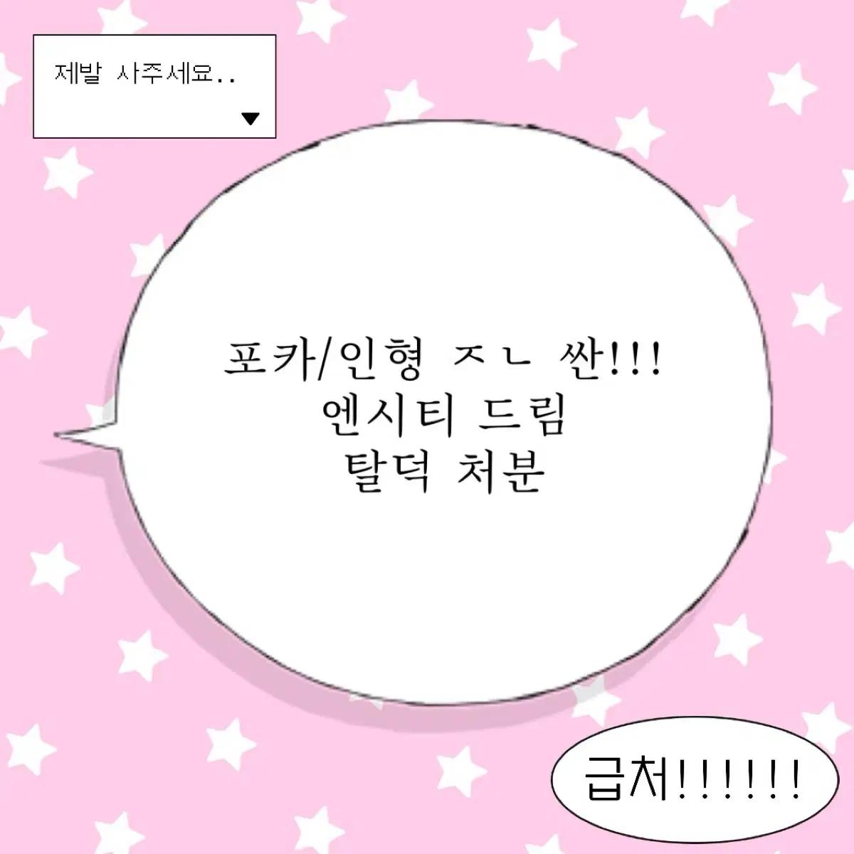 <오늘특가> 엔시티 드림 탈덕 처분 포카 / 인형 양도