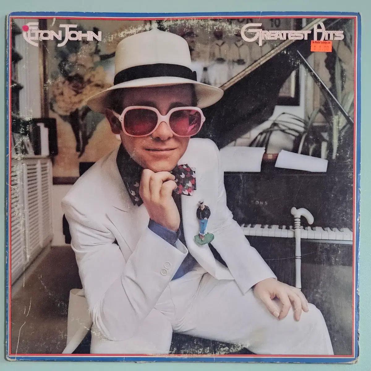 LP Elton John - Greatest Hits (수입반)