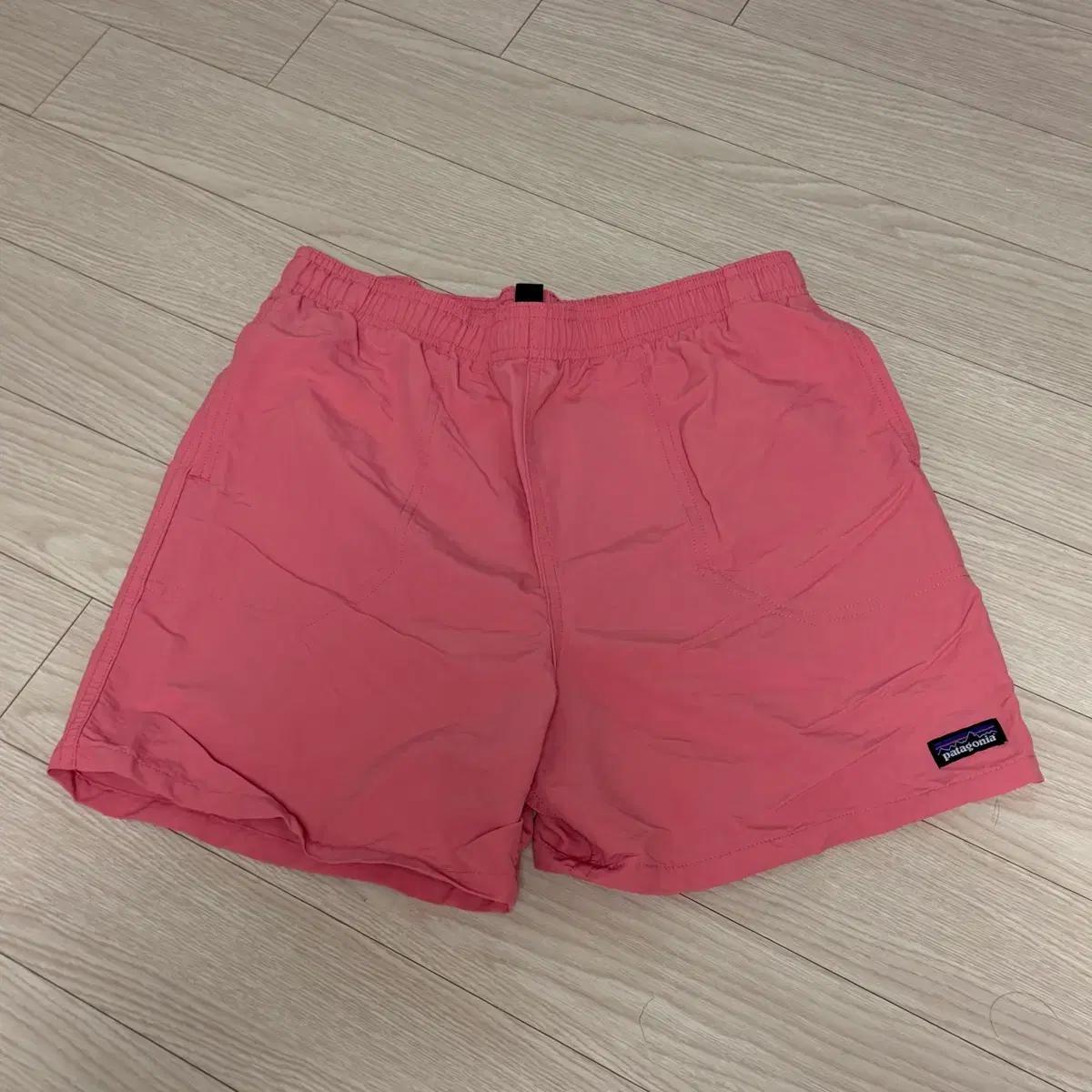 파타고니아 키즈 배기스 반바지 핑크 XXL