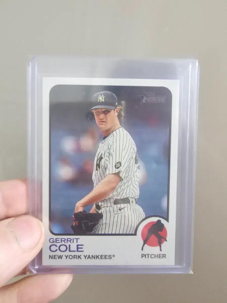 뉴욕 양키스 Gerrit Cole 희귀 SP image variation