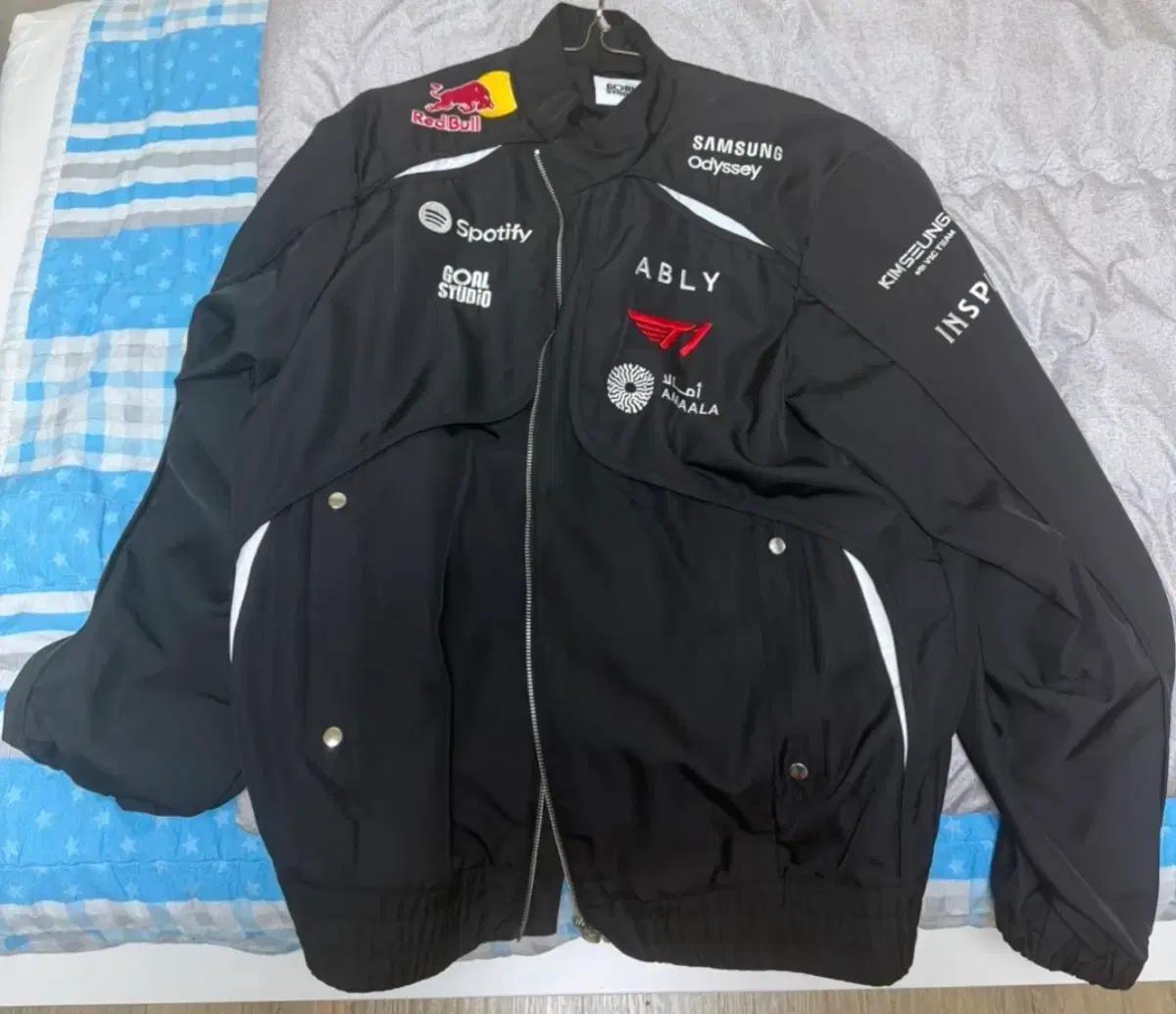 T1 2026 LCK 유니폼 자켓 블랙 (페이커 마킹) 2XL