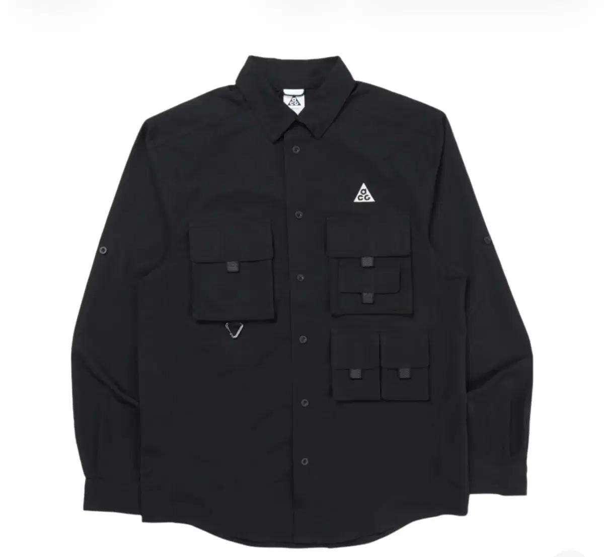 나이키 ACG 드라이핏 UV 디베스테이션 트레일 셔츠 블랙 XL사이즈
