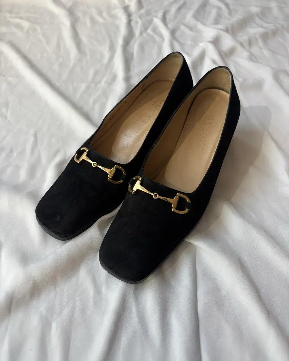 90s Gucci By Tom ford 스퀘어토 홀스빗 로퍼