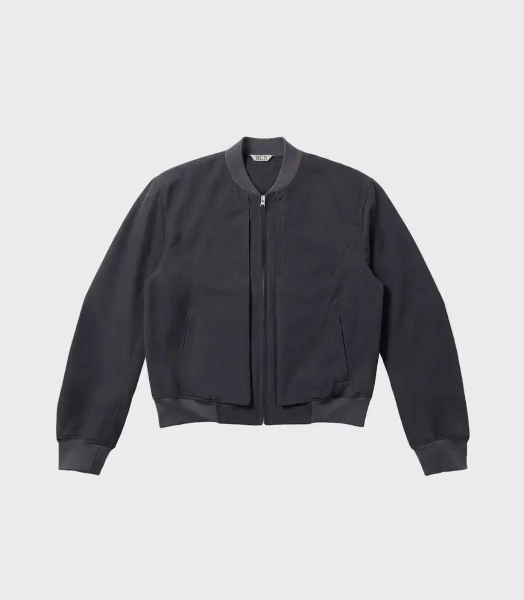 blr Curved Line Flight Jacket Charcoal M